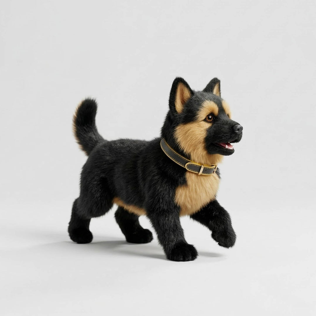 Interactive Robot Dog Walking Barking Wagging Toy