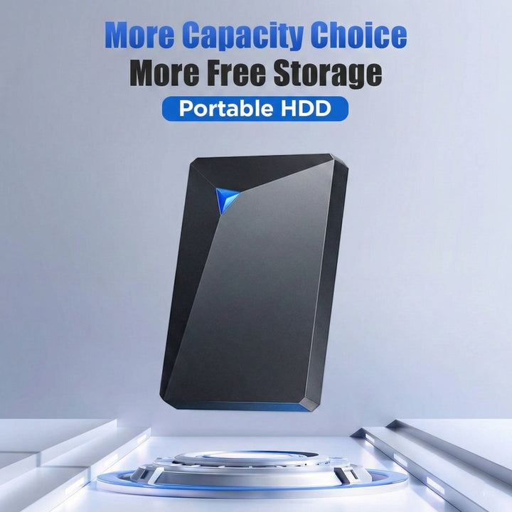 External Hard Drive Portable USB High Speed HDD Storage
