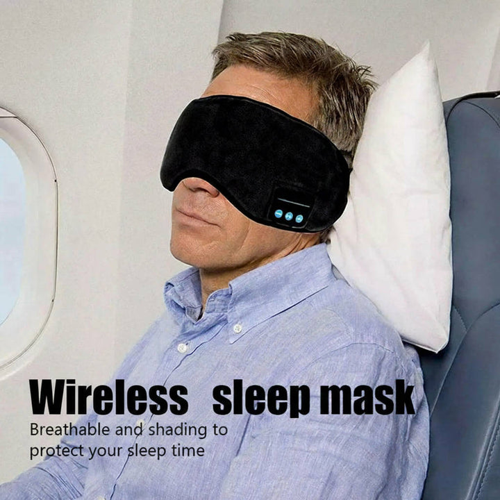 Wireless Sleep Headphones with 3D Mask Design