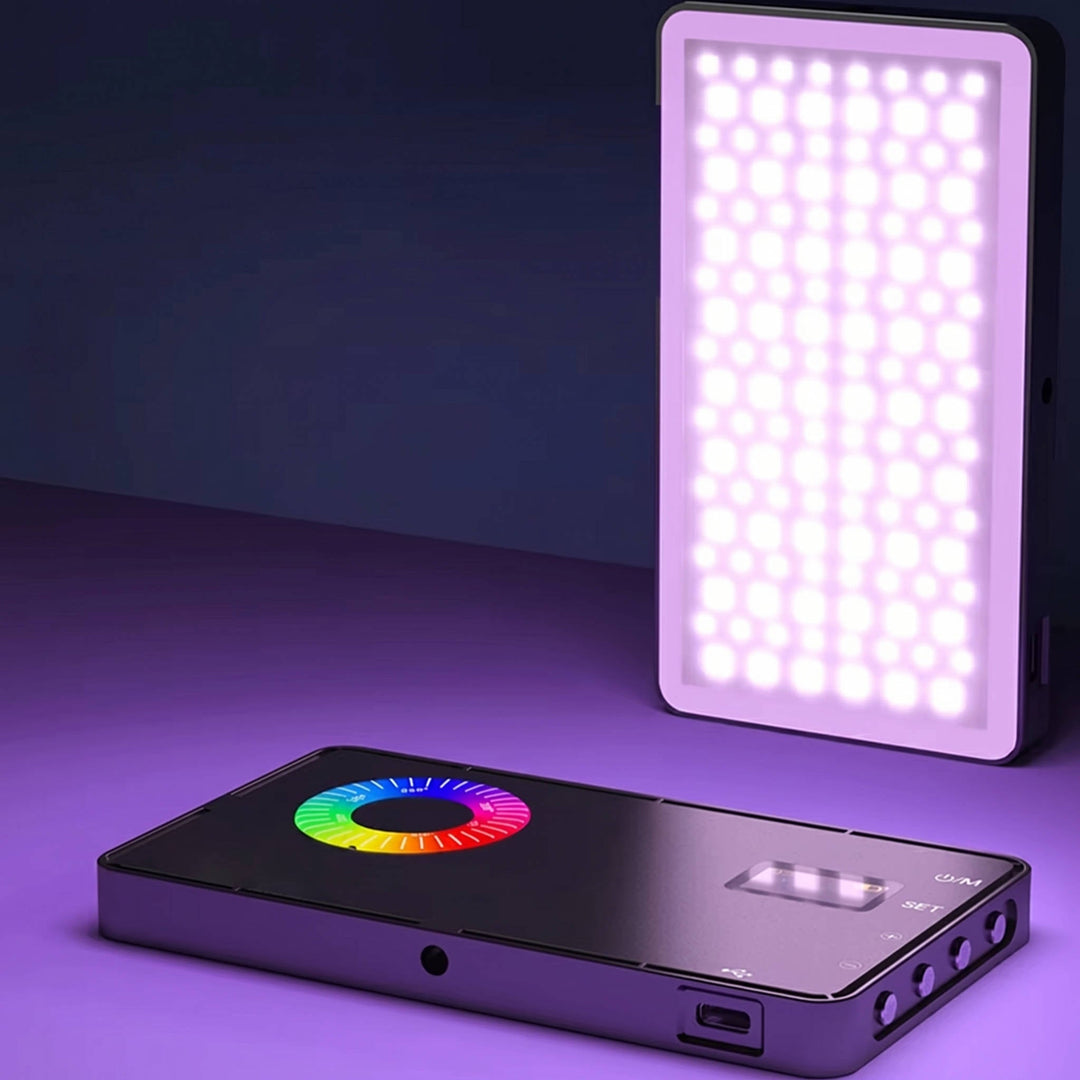Portable USB Rechargeable RGB Camera with Color Changing Modes for - Lenila