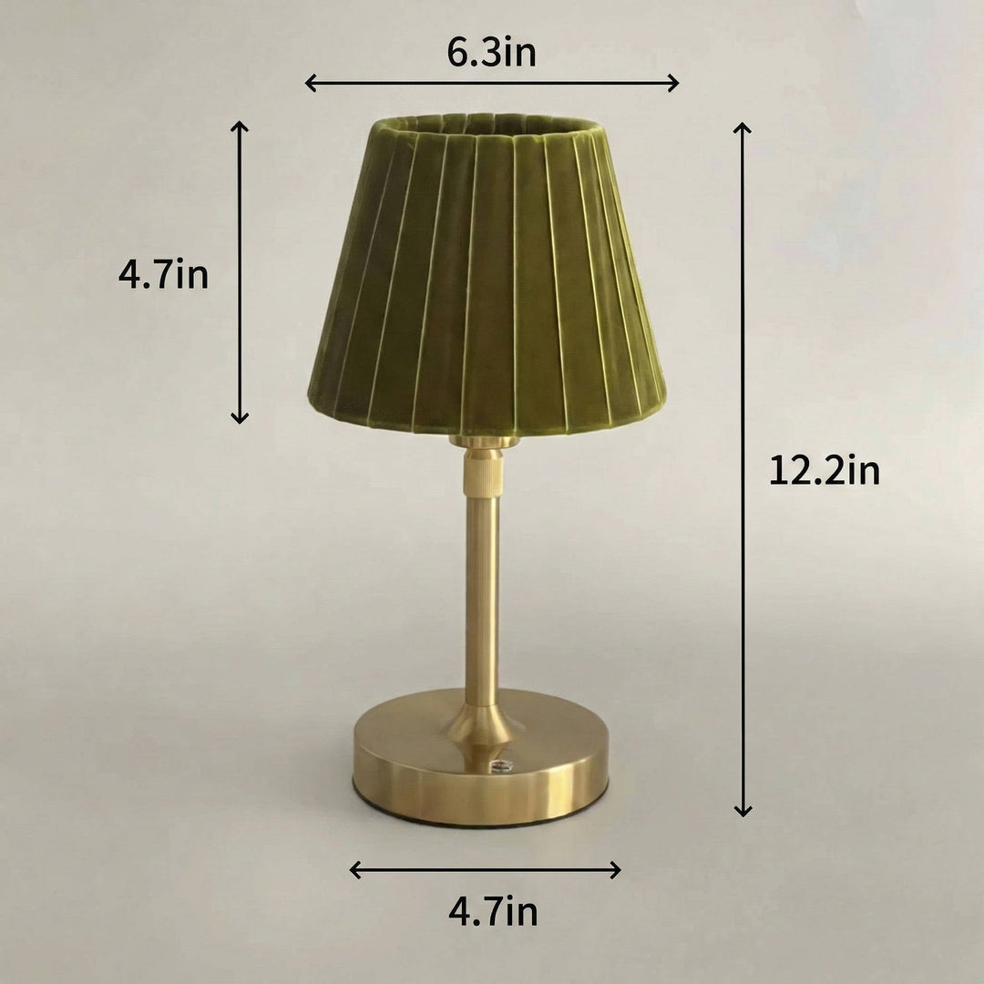 Rechargeable Touch LED Table Lamp Vintage Style