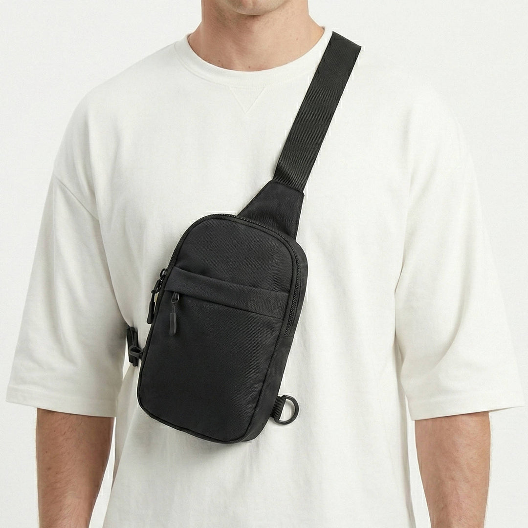 Mens Crossbody Sling Bag Lightweight Small Shoulder Bag - Lenila