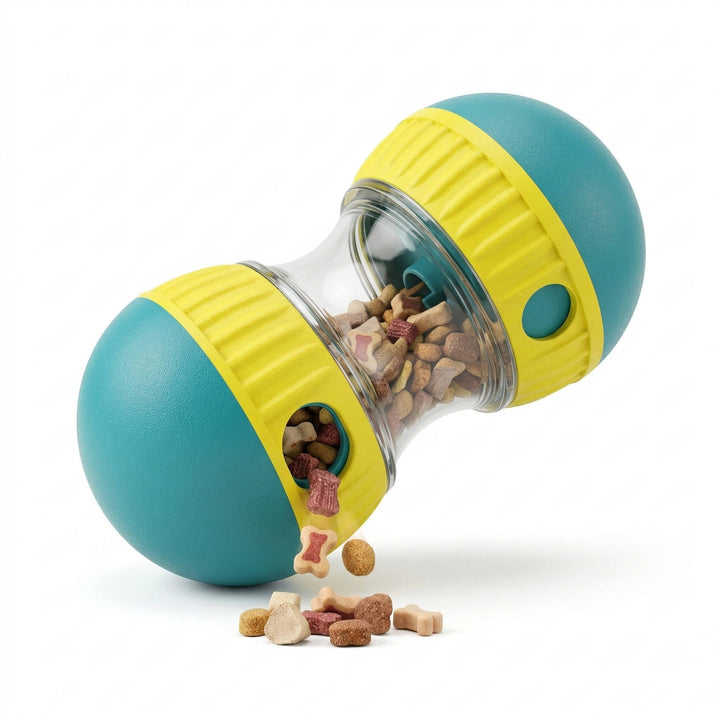 Interactive Dog Toy Adjustable Treat Dispenser Puzzle Slow Feeder