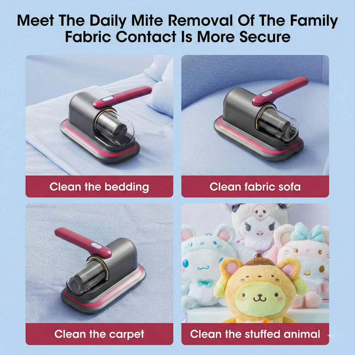 Handheld Vacuum Cleaner for Dust Mites Mattress and Upholstery