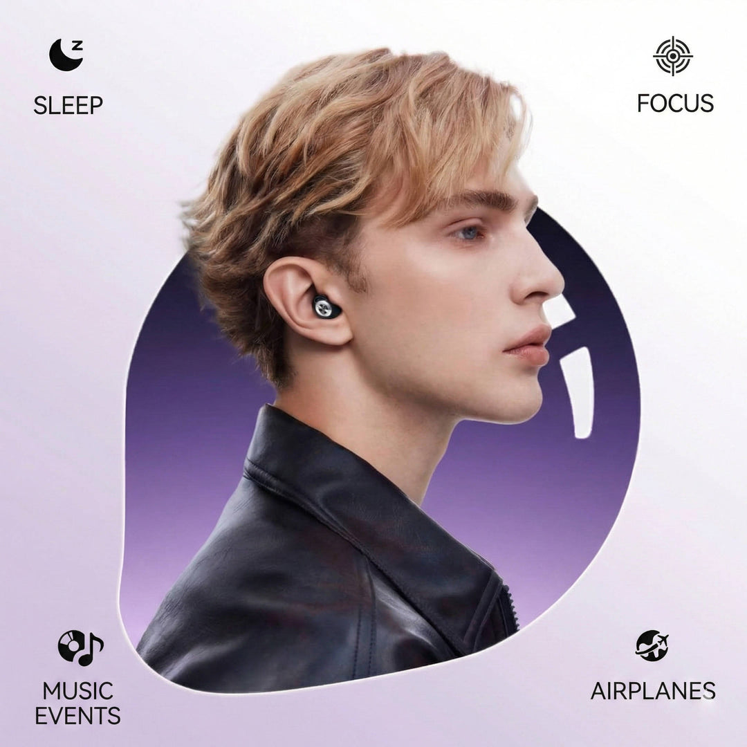 Noise Cancelling Earplugs for Sleeping Comfortable Fit