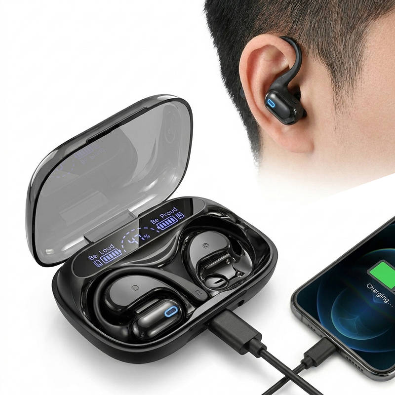 Wireless Bluetooth Earbuds with Charging Case Waterproof Sports - Lenila
