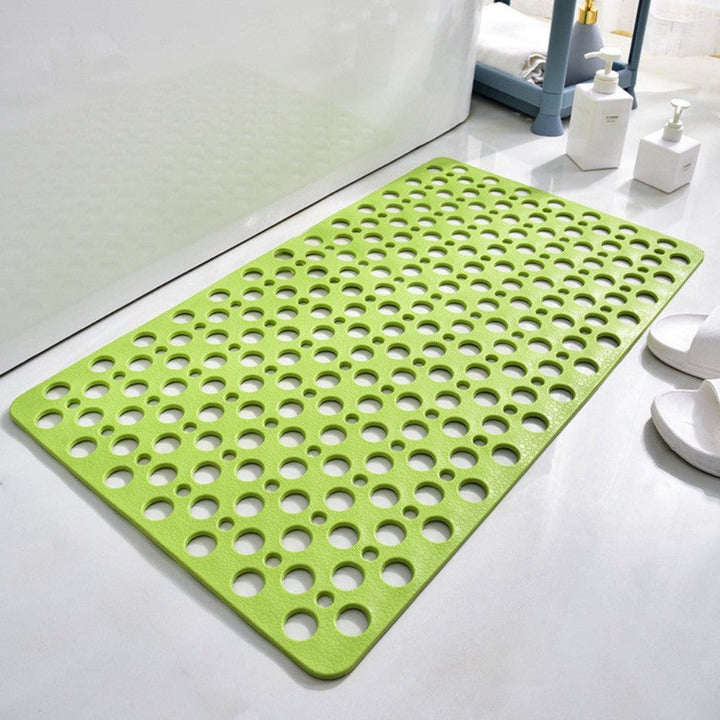 Non-Slip Shower Mat with Suction Cups and Drainage Holes 16x28 Inch