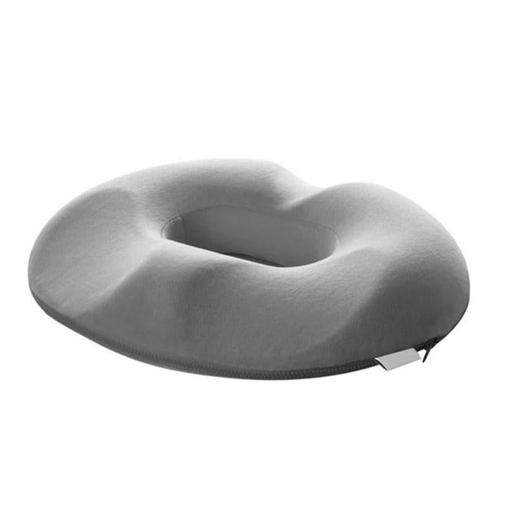 Donut Cushion with Memory Foam Core Non-Slip Bottom Machine Washable