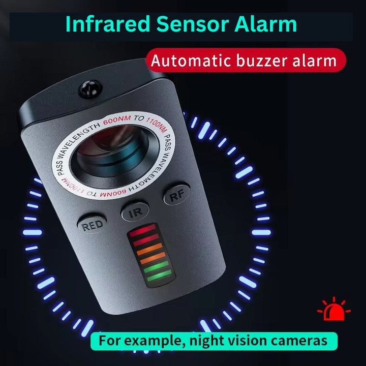 Hidden Camera Detector with Multiple Detection Modes
