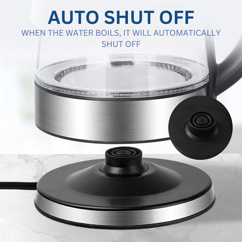 Electric Glass Kettle 1.8L with LED Illumination