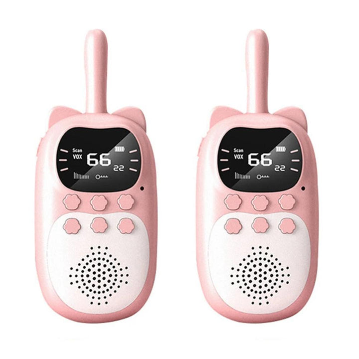 Kids Walkie Talkies Rechargeable Battery 5km Range 2-Pack