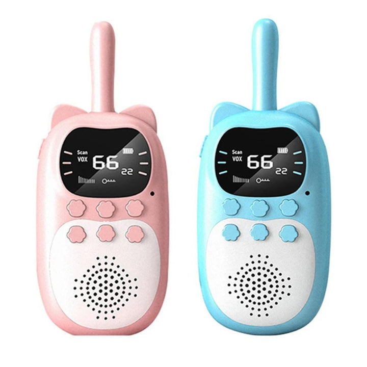 Kids Walkie Talkies Rechargeable Battery 5km Range 2-Pack - Lenila