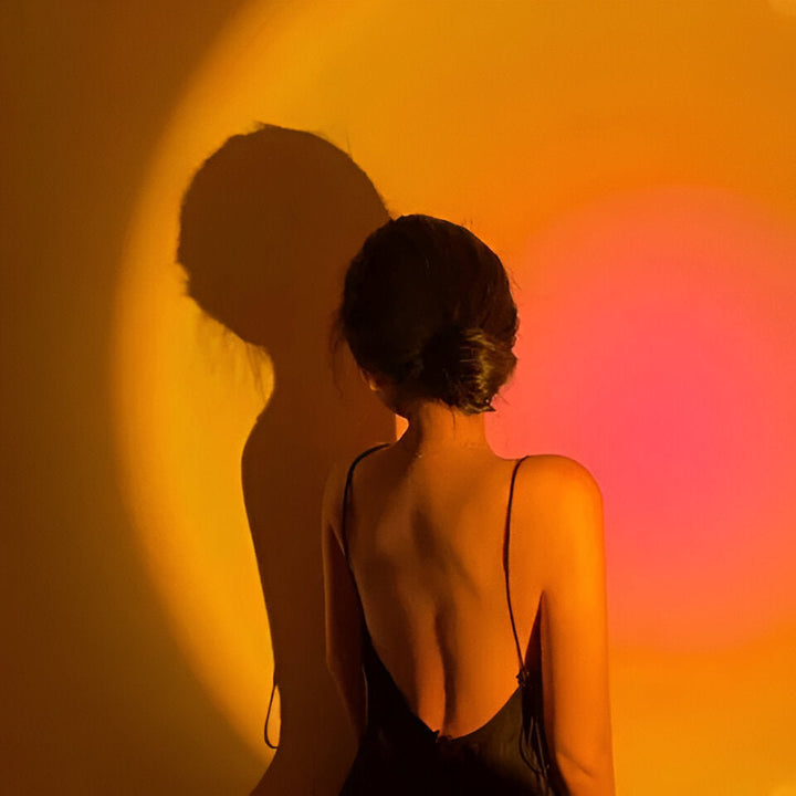 LED Sunset Lamp Gradient for Bedroom and Living Room