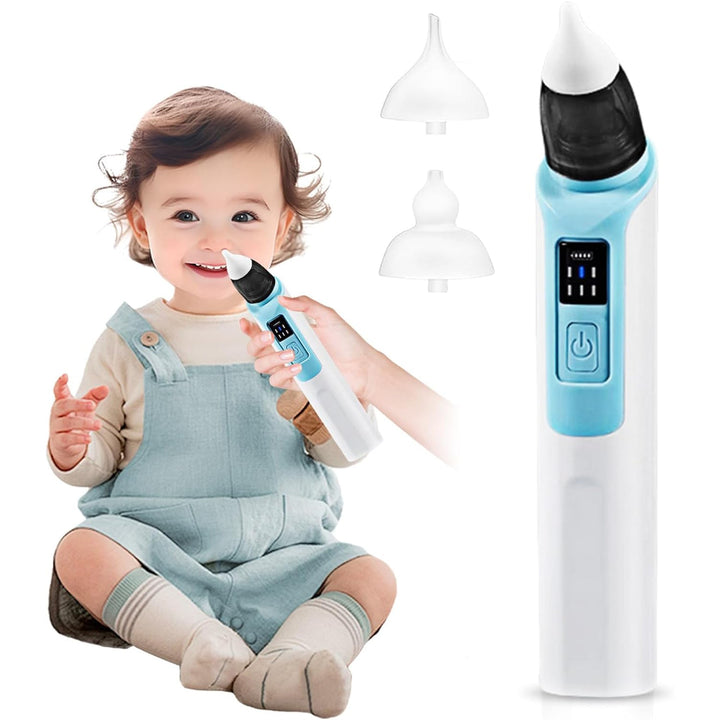 Baby Nasal Aspirator with Anti-Reflux and Dual Silicone Tips - Lenila