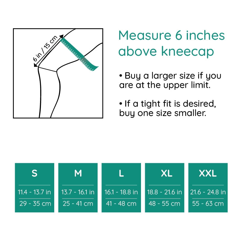 Knee Support Brace Silicone Patella Pad Adjustable Straps