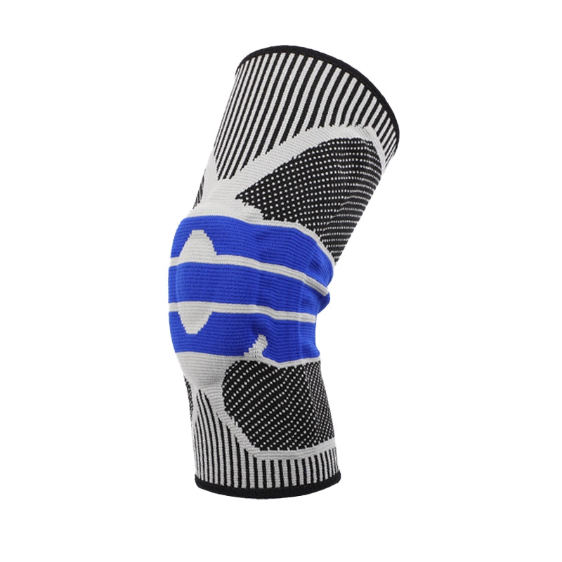 Unisex Knee Support Brace Silicone Patella Pad Adjustable Straps - Lenila