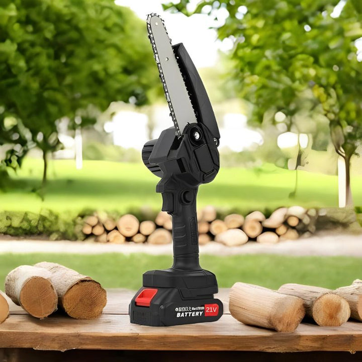 Electric Mini Chainsaw 6-Inch Compact Lightweight - Lenila