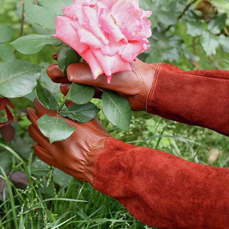 Gardening Gloves Reinforced Palm Textured Fingertips Elastic