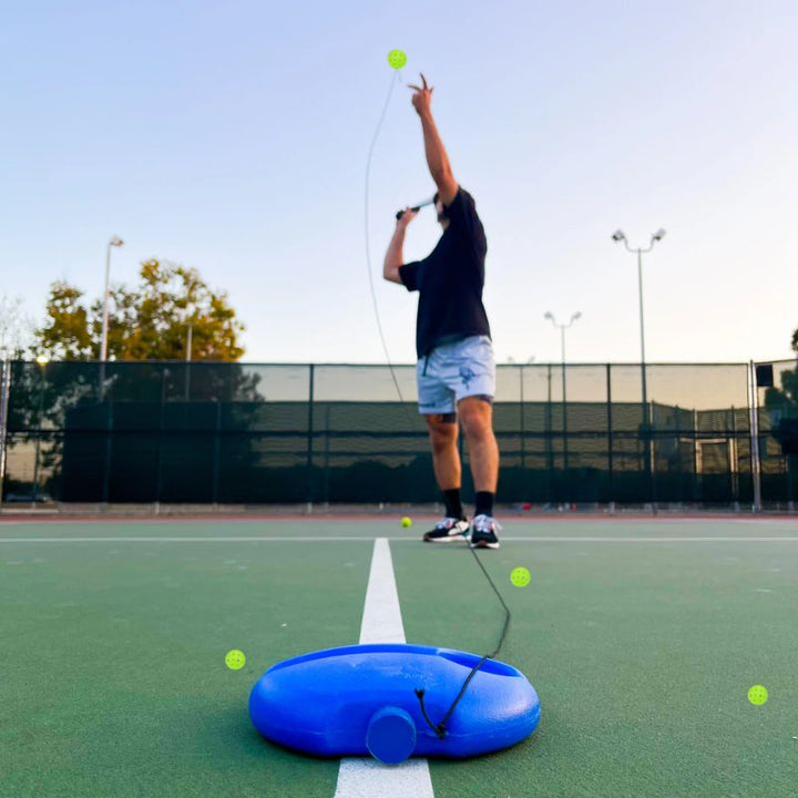 Pickleball Trainer with Luminous Feature and Extra-Grip Base