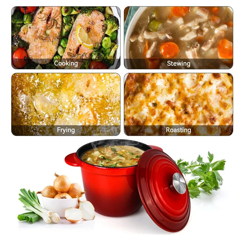 Cast Iron Mini Dutch Oven with Lid