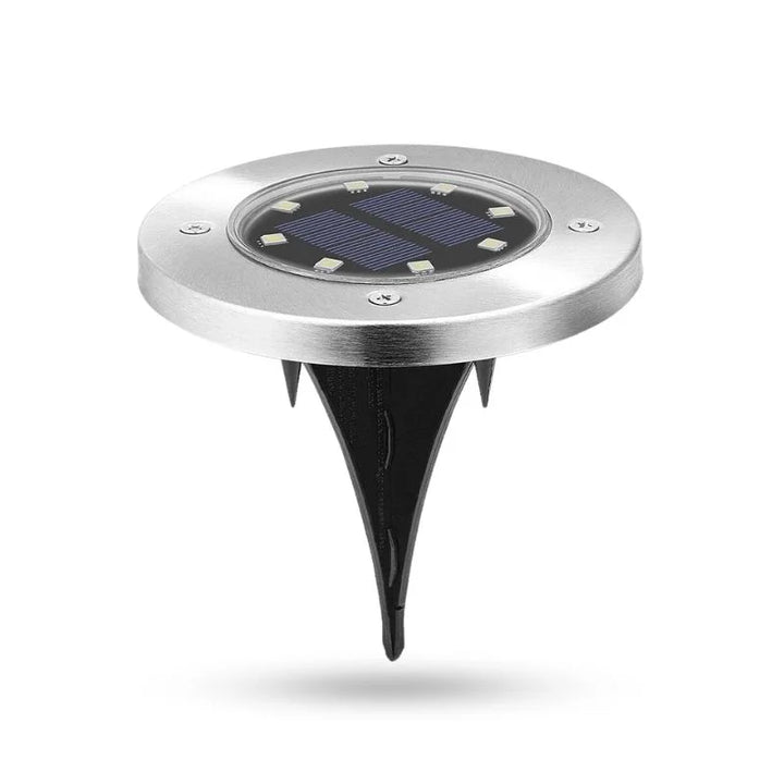 Outdoor Solar Path Lights Warm LED Rechargeable Battery Stake Mount - Lenila
