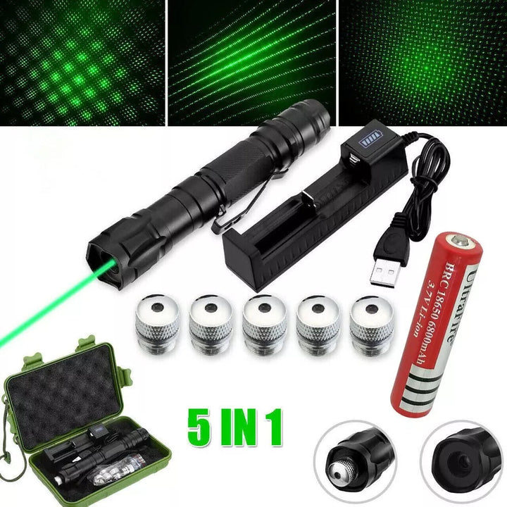 Wireless Laser Pointer with Rechargeable Battery and Long Range