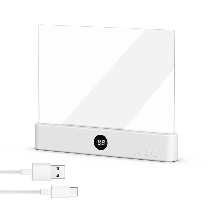 Rechargeable Clip-On Book with Flexible Neck and Soft LED
