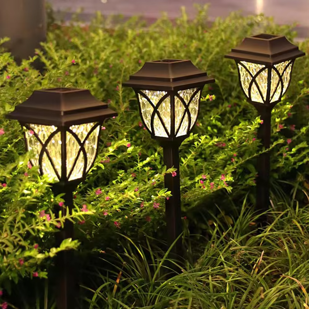 Solar Led Garden Lights Weather-Resistant 2-Pack