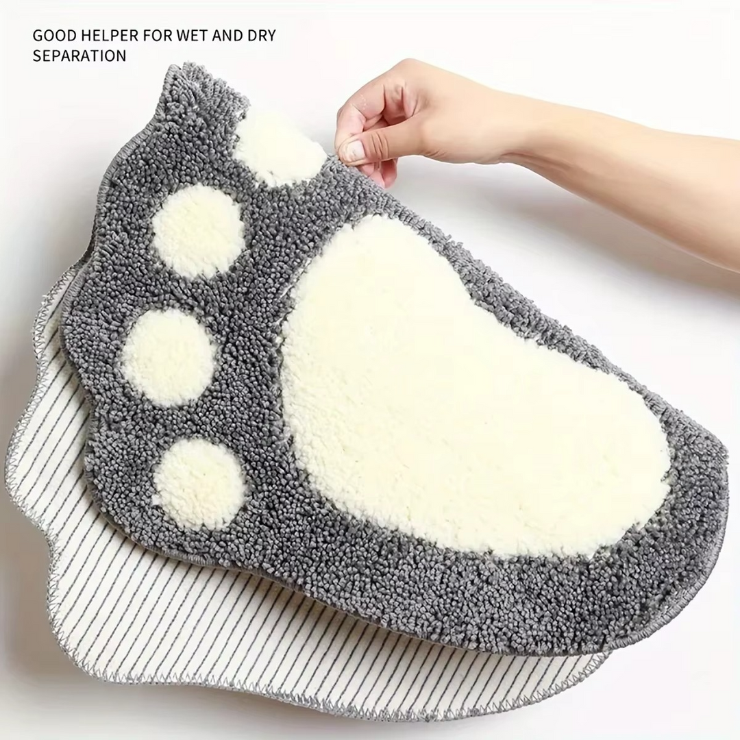 Microfiber Bath Mat Textured Non-Slip Backing Quick Dry