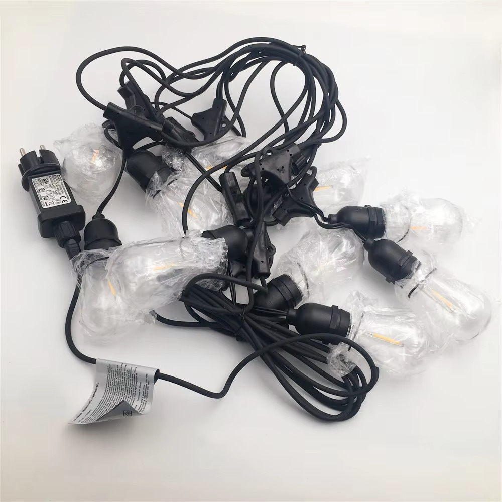 Outdoor Edison String Lights Weatherproof 20ft