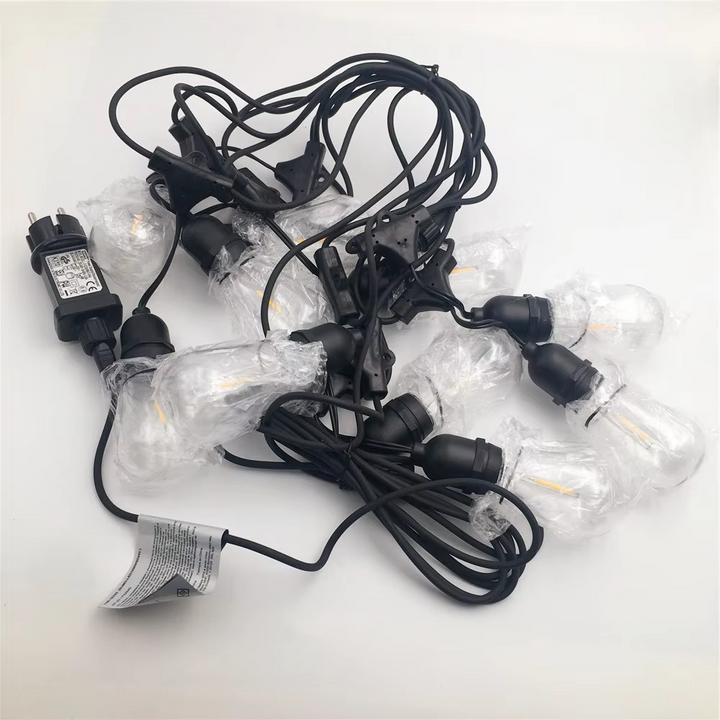 Outdoor Edison String Lights Weatherproof 20ft