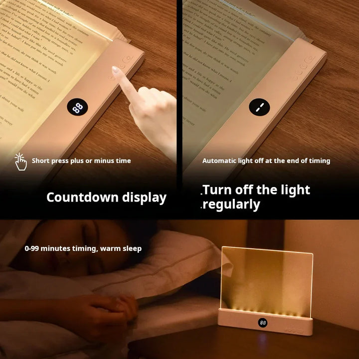 Rechargeable Clip-On Book with Flexible Neck and Soft LED