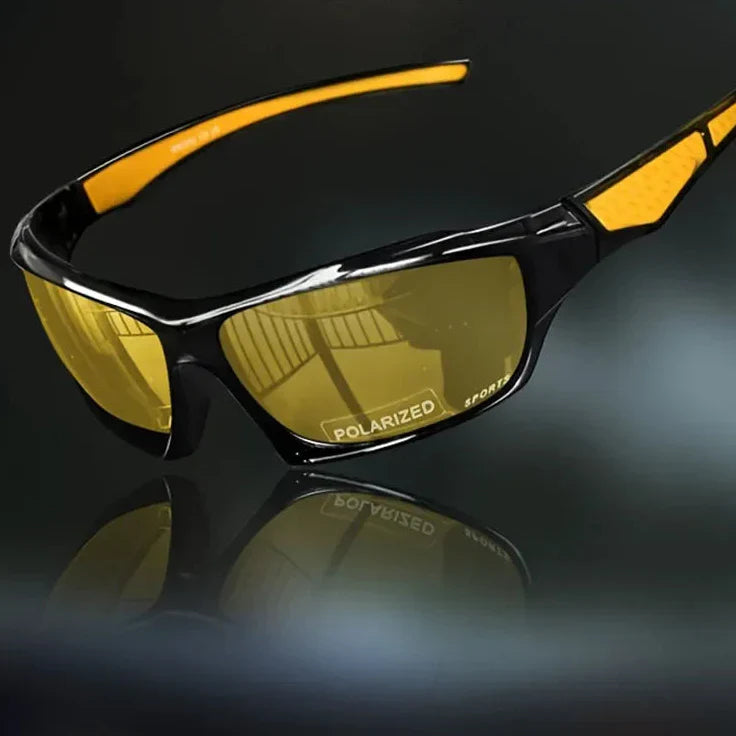 Round Sunglasses Metal Frame Polarized UV Protection