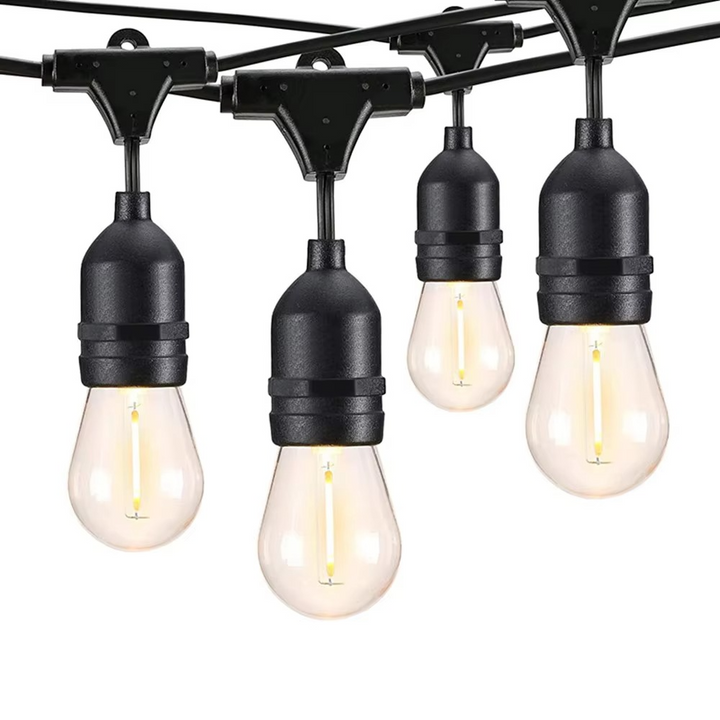 Outdoor Edison String Lights Weatherproof 20ft