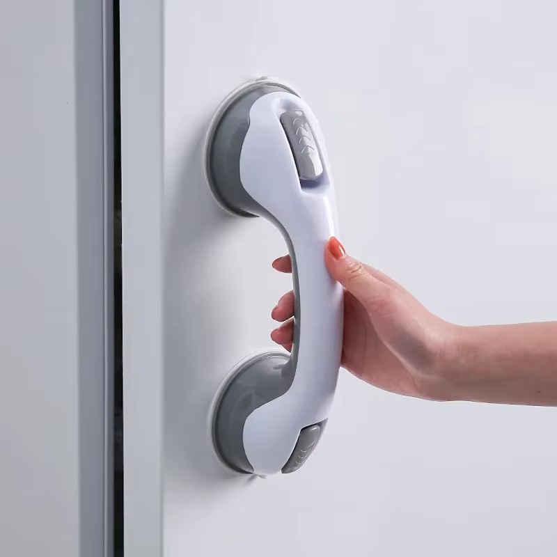 Bathroom Grab Bar Suction Cup Textured Grip