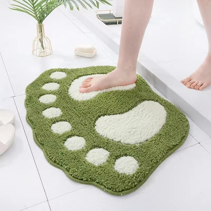 Microfiber Bath Mat Textured Non-Slip Backing Quick Dry