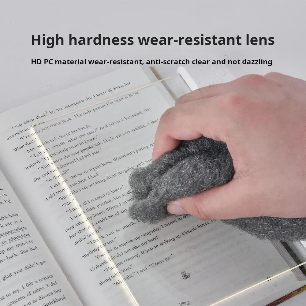 Rechargeable Clip-On Book with Flexible Neck and Soft LED