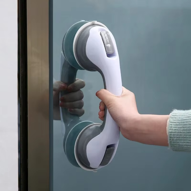 Bathroom Grab Bar Suction Cup Textured Grip