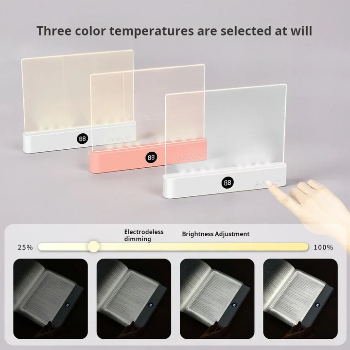 Rechargeable Clip-On Book with Flexible Neck and Soft LED
