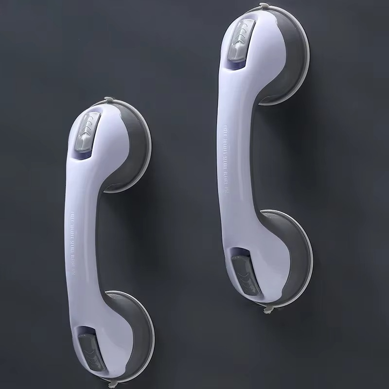 Bathroom Grab Bar Suction Cup Textured Grip