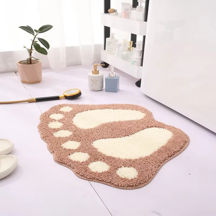 Microfiber Bath Mat Textured Non-Slip Backing Quick Dry