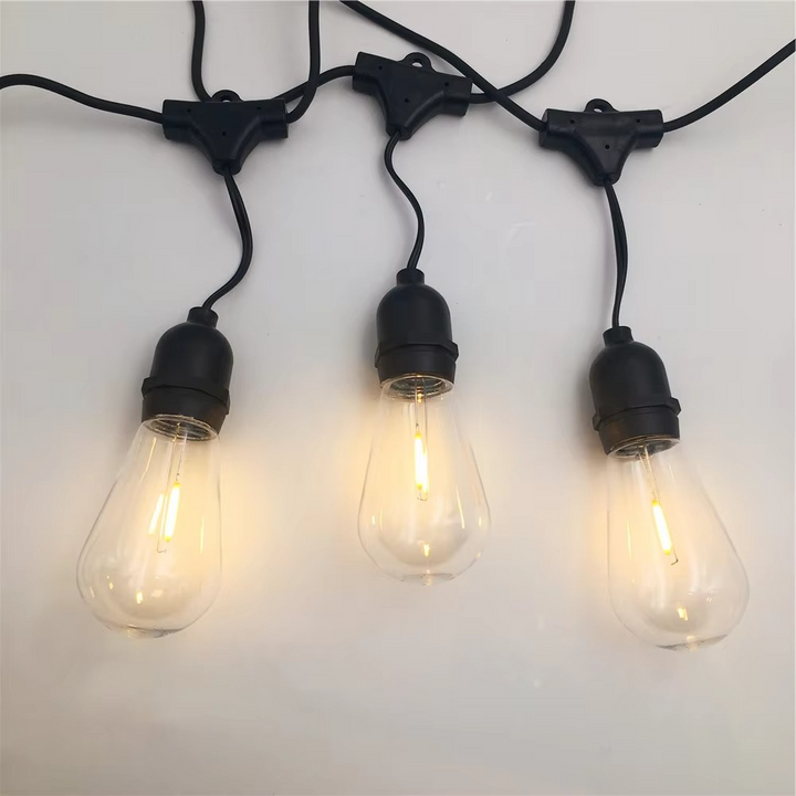 Outdoor Edison String Lights Weatherproof 20ft - Lenila