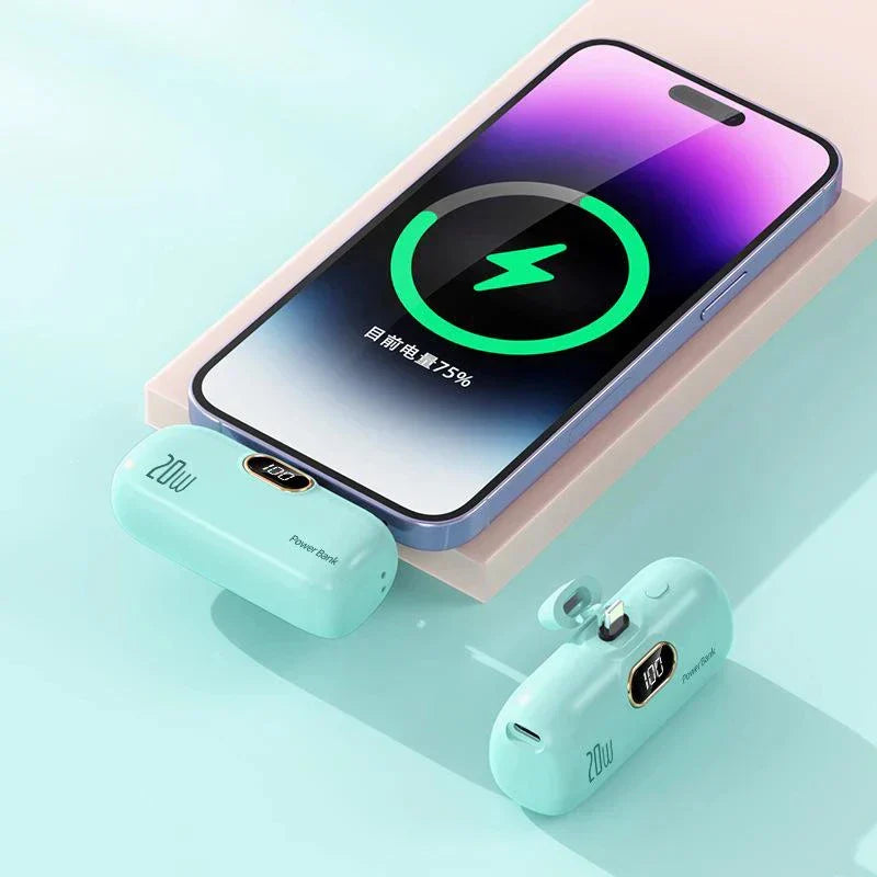 Portable Power Bank with LED Display Dual Port 30000mAh