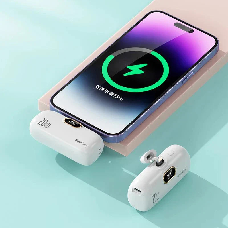 Portable Power Bank with LED Display Dual Port 30000mAh