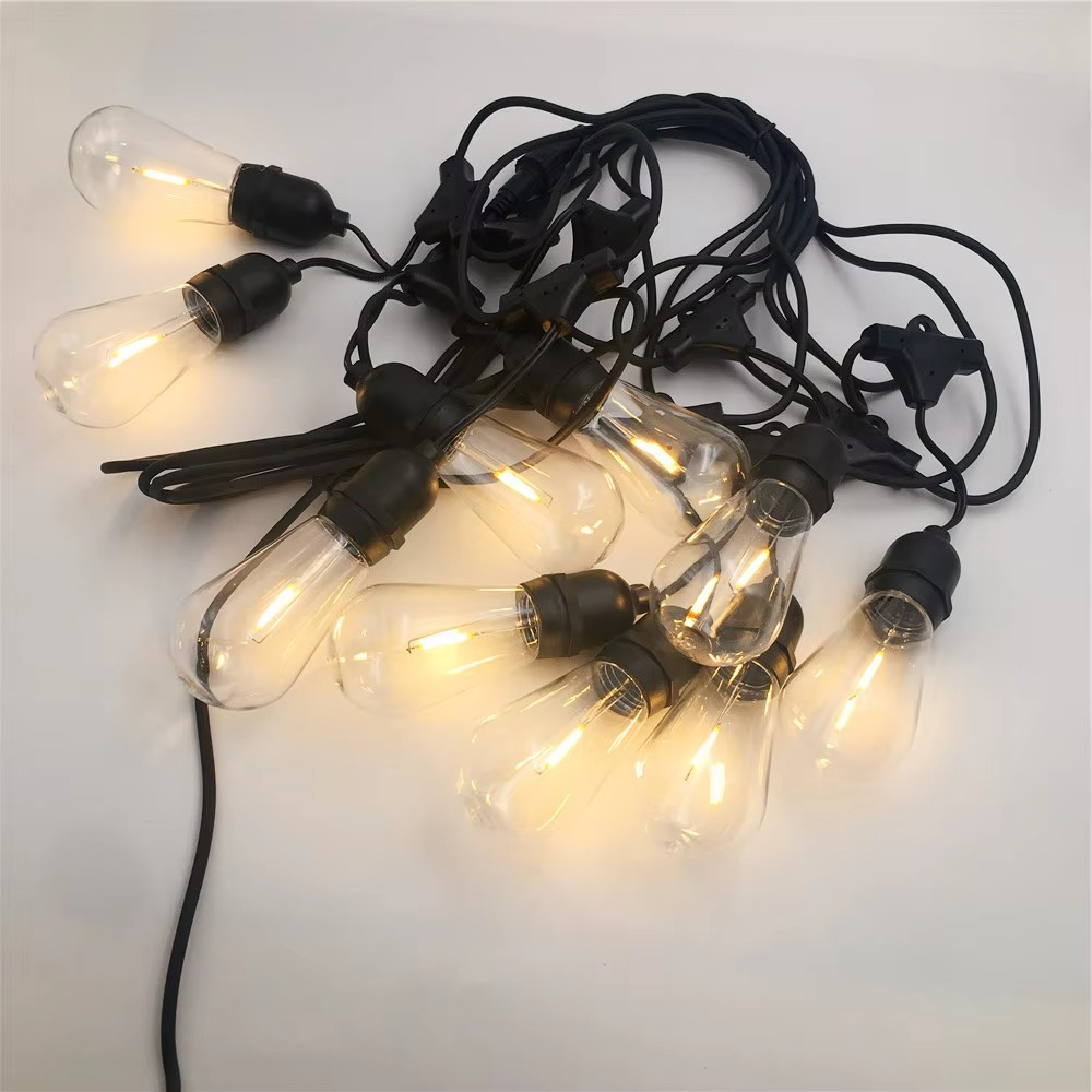 Outdoor Edison String Lights Weatherproof 20ft
