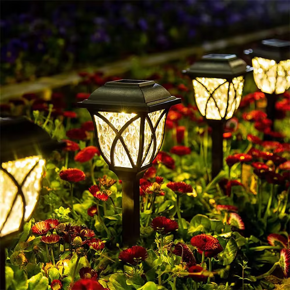 Solar Led Garden Lights Weather-Resistant 2-Pack
