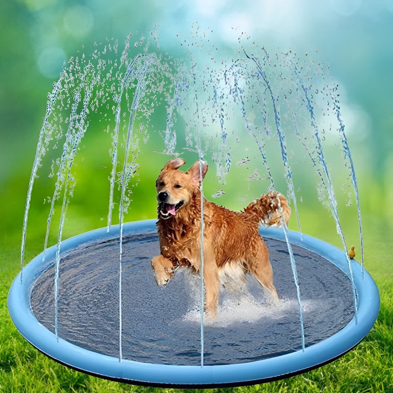 Kids Outdoor Splash Pad Water Play Mat - Lenila