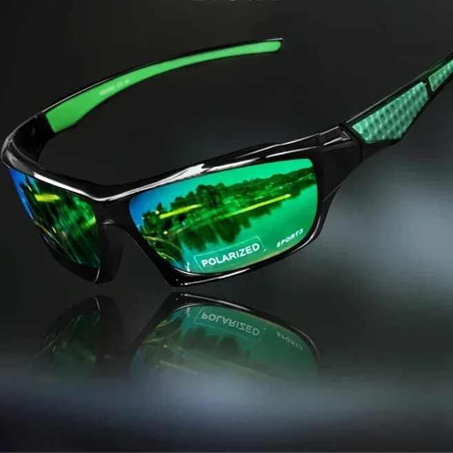 Round Sunglasses Metal Frame Polarized UV Protection