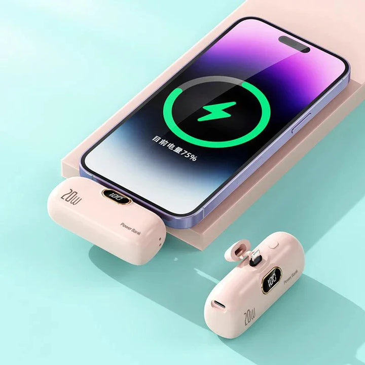 Portable Power Bank with LED Display Dual Port 30000mAh
