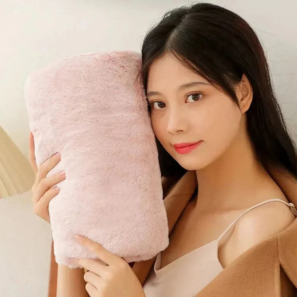 Portable Rechargeable Heating Pad with Power Bank and 6-Hour Runtime